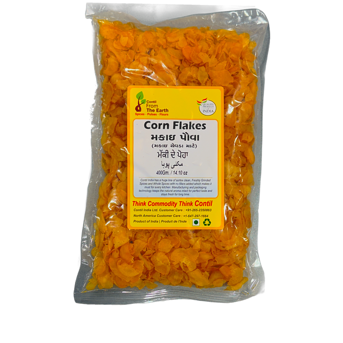 From The Earth Corn Flakes (Makkai Poha) 400g