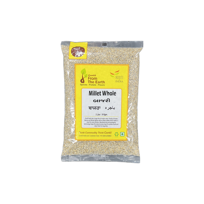 Millet entier (Bajri) issu de la terre