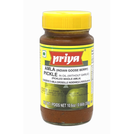 Priya Amla (Indian Goosberry) Pickle 300g - Pickles - pooja store near me