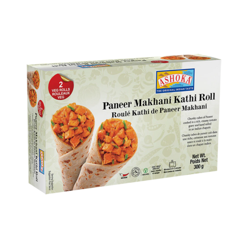 Ashoka Paneer Makhani Kathi Roll 300gm - Frozen - punjabi grocery store in canada