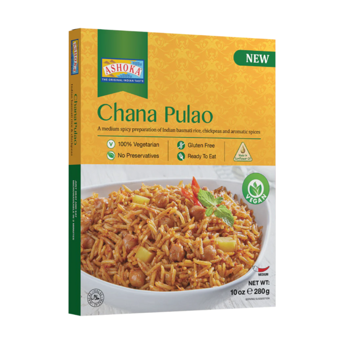 Ashoka Ready To Eat Chana Pulao 280g - Ready To Eat | indian grocery store in Laval