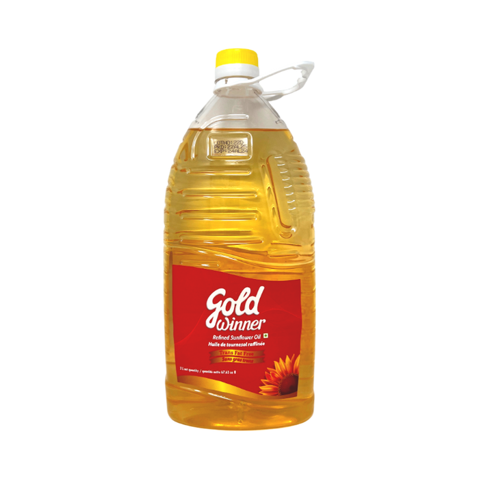 Gold Winner Refined Sunflower Oil 2L - Oil - punjabi store near me