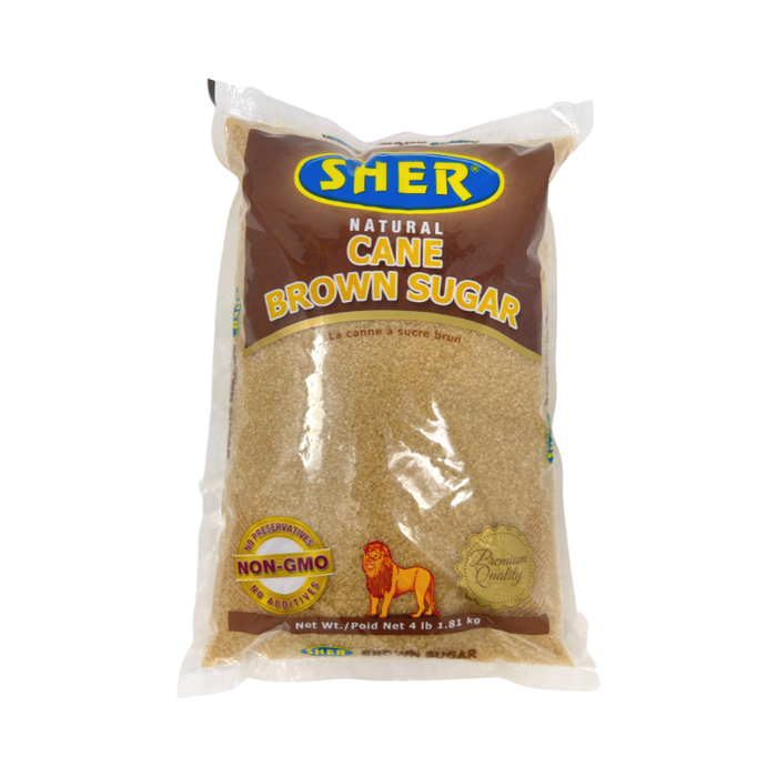 Sher Natural Cane Brown Sugar - Sugar - punjabi store near me