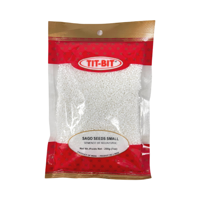 Tit-Bit Sago Seeds Small (Sabudana) 200g - Fasting | indian grocery store in kitchener