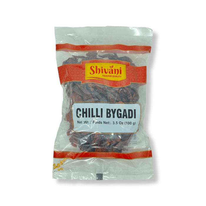 Shivani Bygadi Chilli Whole 100g - Spices - indian grocery store in canada