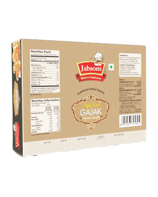 Jabsons Agra Gud Gajak 400gm - Candy - Spice Divine