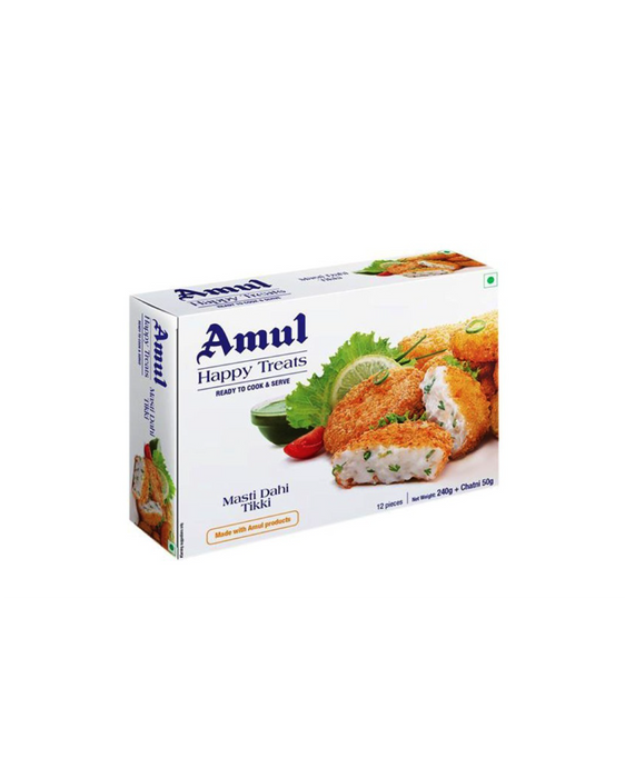 Amul Masti Dahi Tikki 300g - Frozen - Indian Grocery Home Delivery