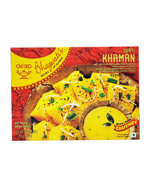 Bhagwatis Surti Khaman 312g - Frozen | indian grocery store in Charlottetown