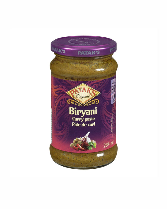 Patak's Curry Paste Biryani 284ml - Curry Pastes | indian grocery store in Montreal