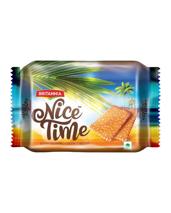 Britannia Nice Time Coconut Biscuits - Biscuits | indian grocery store in brampton