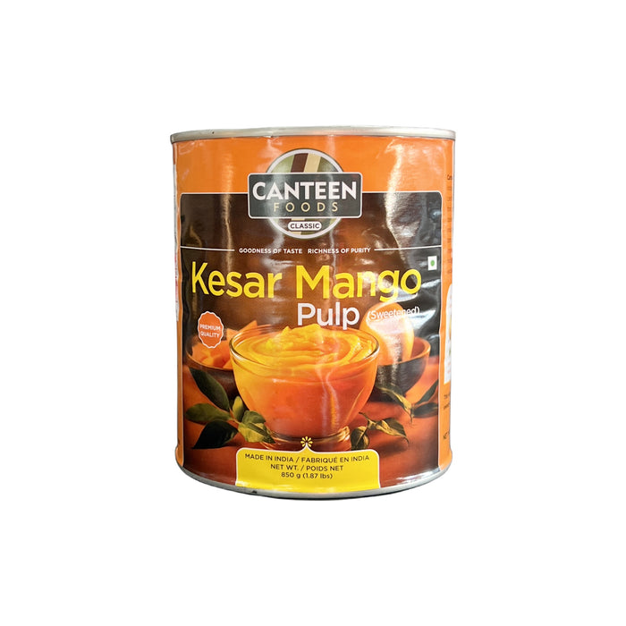 Canteen Foods Kesar Mango Pulp 850g