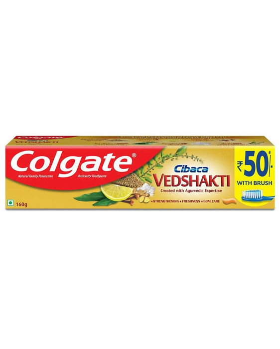 Colgate Cibaca Vedshakti 160g - Tooth Paste | indian grocery store in Sherbrooke