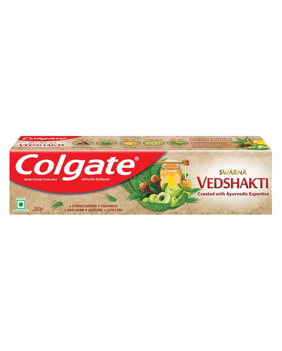 Colgate Swarna Vedshakti Toothpaste 200g - Tooth Paste - indian grocery store in canada