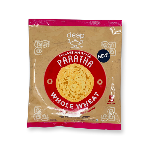 Deep Malaysian Style Whole Wheat Paratha 5 pcs - Frozen | indian grocery store in oakville