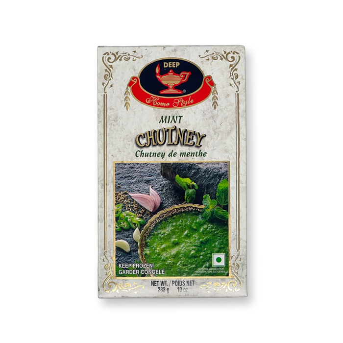 Deep Mint Chutney 283g - Frozen | surati brothers indian grocery store near me