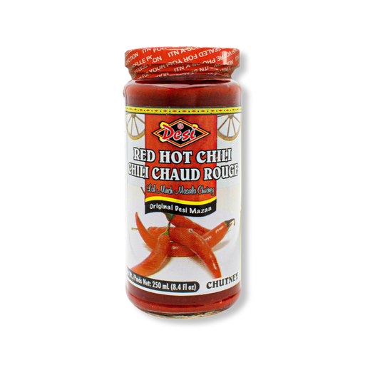 Desi Red Hot Chilli Sauce 250ml - Chutney - indian supermarkets near me