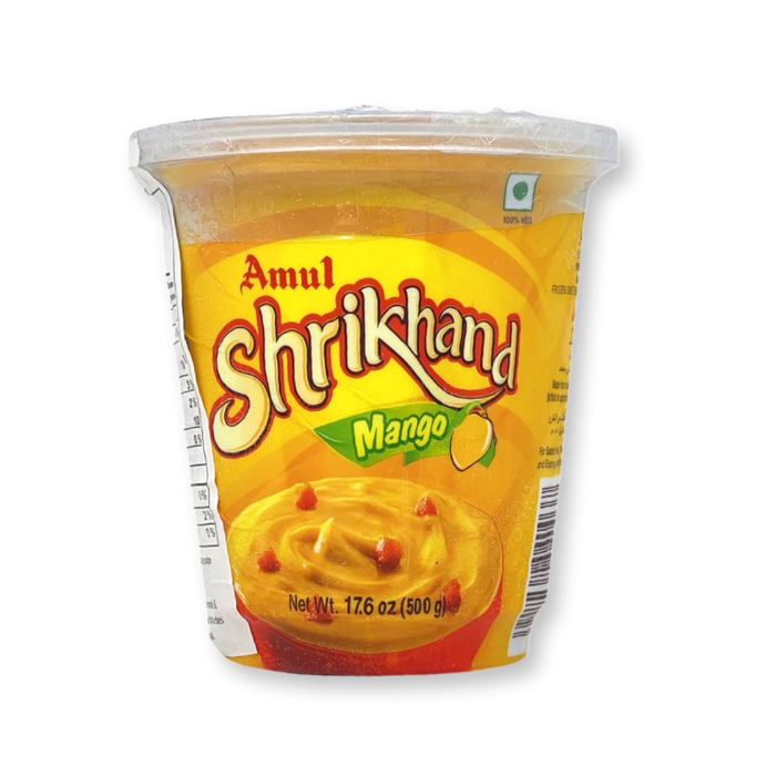 Amul Mango Shrikhand 500gm - Ice Cream - east indian supermarket