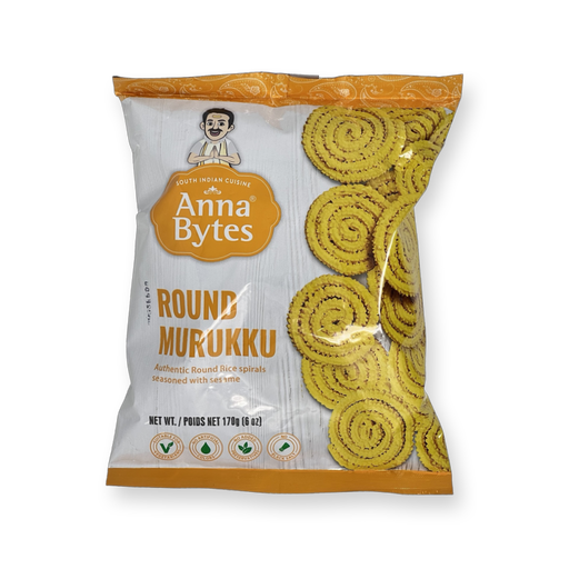 Anna Bytes Round Murukku 170g - Snacks | indian grocery store in kingston