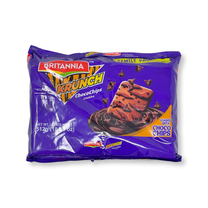 Britannia Krunch Chocochips Cookies - Biscuits | indian grocery store in Quebec City