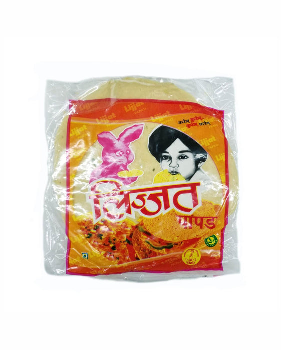 Lijjat Black Pepper papad 200g (papadums) - Papad - indian supermarkets near me