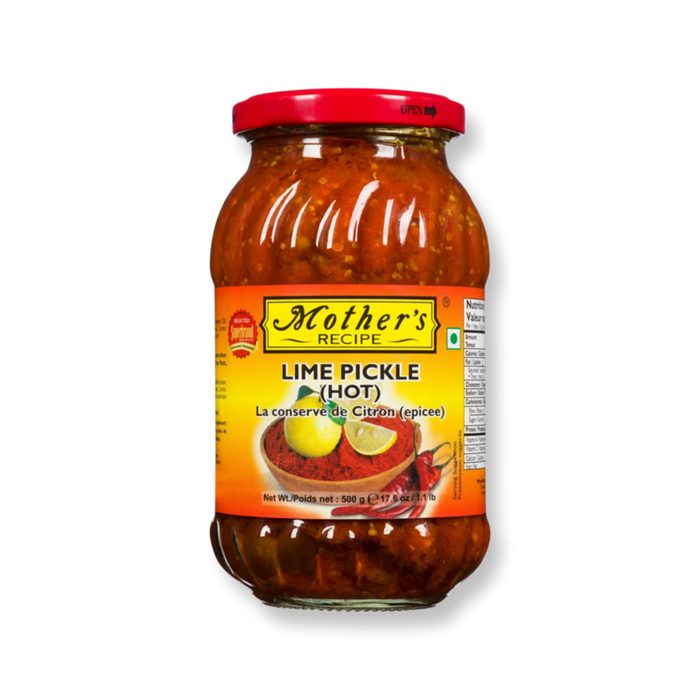 Mother’s Lime Pickle Hot 500g - Pickles - bangladeshi grocery store in canada