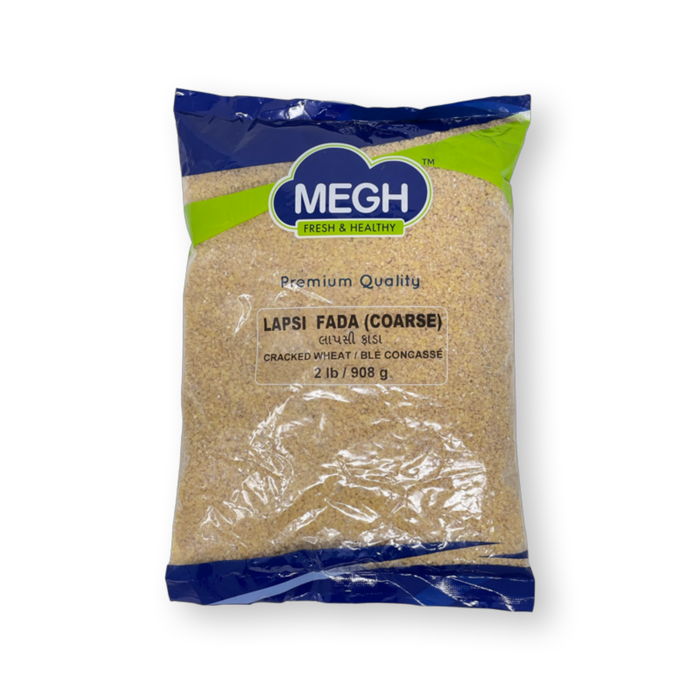 Megh Lapsi Fada Coarse (Cracked Wheat) 2lb - Flour | surati brothers indian grocery store near me