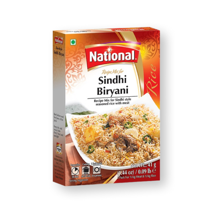 National Sindhi Biryani Seasoning Mix  41gm - Spices - Spice Divine Canada