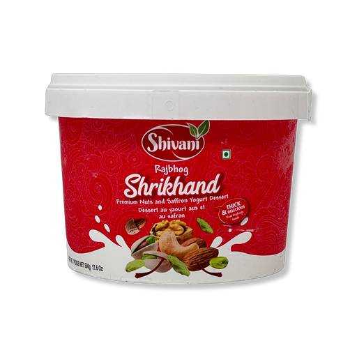 Shivani Rajbhog Shrikhand 500gm - Frozen | indian grocery store in kingston