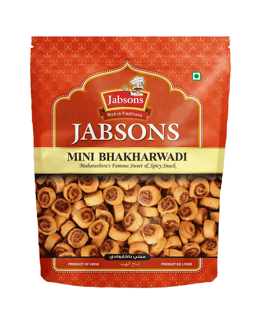 Jabsons Mini Bhakharwadi 160gm - Snacks - pooja store near me