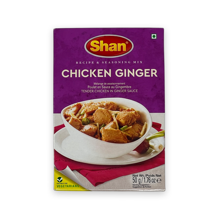 Shan Seasoning Mix Chicken Ginger 50gm - Spices | indian grocery store in peterborough