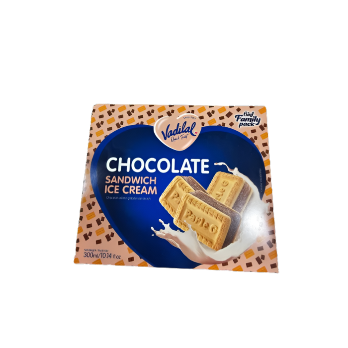 Vadilal Chocolate Sandwich Ice Cream 300ml