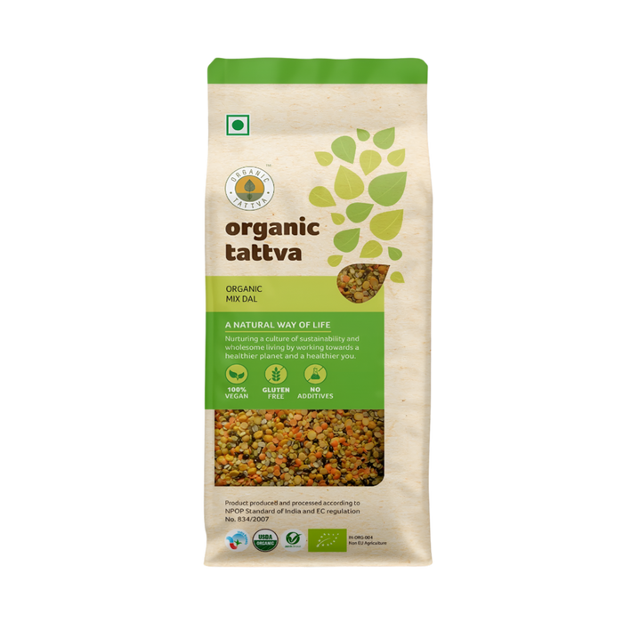 Organic Tattva Organic Mix Dal 4lb