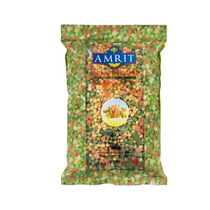Légumes mélangés surgelés Amrit 1,5 kg
