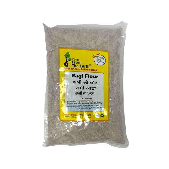 From The Earth Ragi Flour Wholegrain 1kg — front label