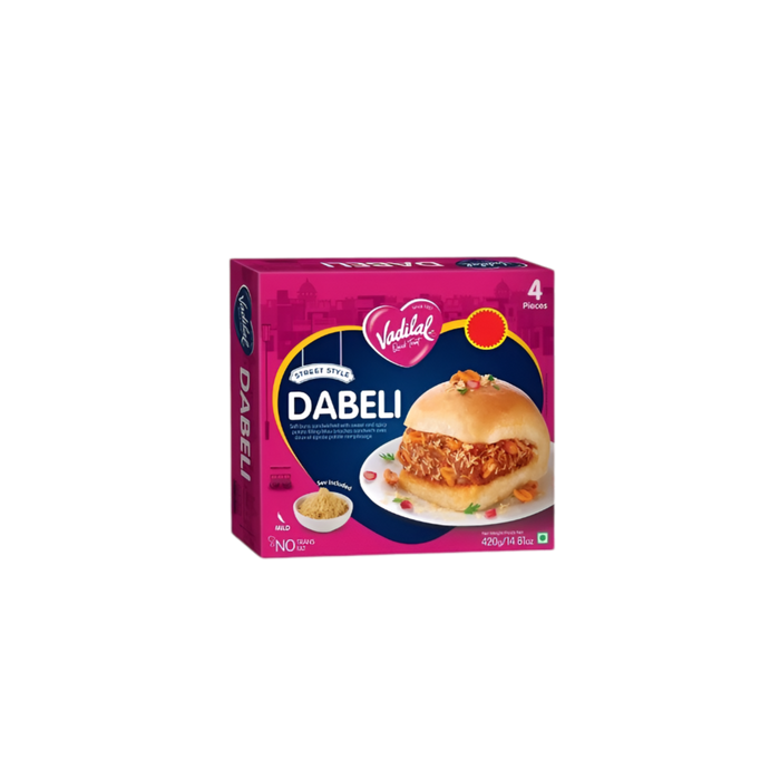 Vadilal Street Style Dabeli (4Pcs) 420g