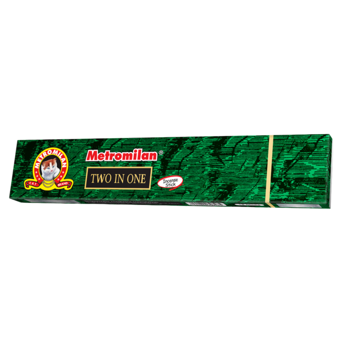 Metromilan Two In One Incense (18 Sticks)