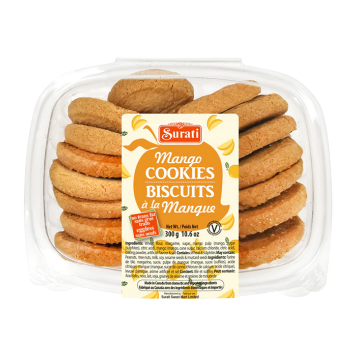 Surati Mango Cookies 300g - Biscuits - indian grocery store kitchener