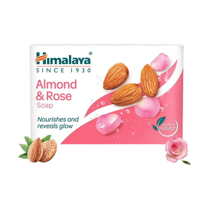 Himalaya Almond & Rose Soap 125g