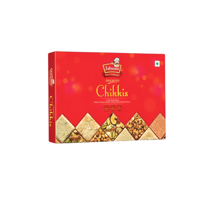 Jabsons Assortiment de Chikkis 400g