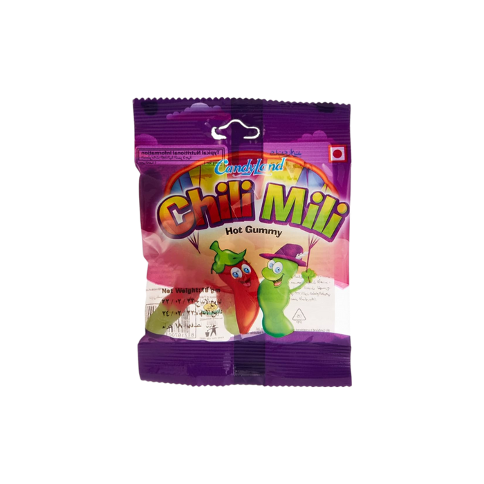 CandyLand Chili Mili Hot Gummy Candy 30g