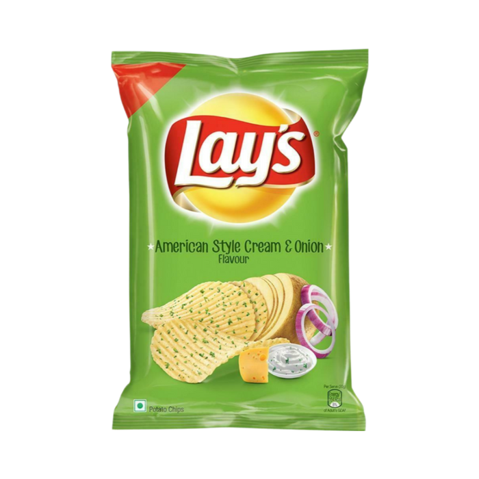 Lays American style cream and onion - Snacks | indian grocery store in Fredericton