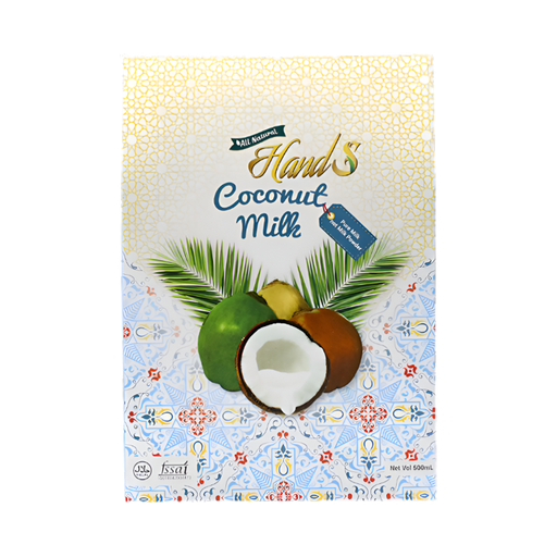 Hands Coconut Milk 500ml - Canned Food - indian grocery store kitchener
