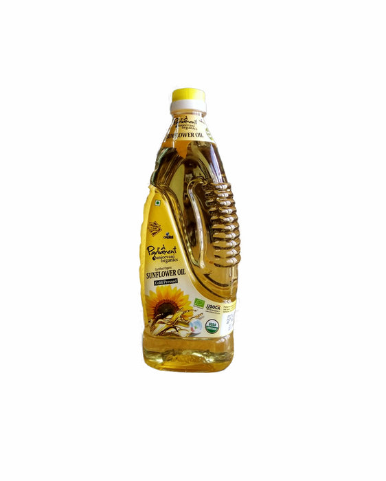 Parliament Sanjeevani Organics Sunflower Oil 1L - Oil - punjabi store near me