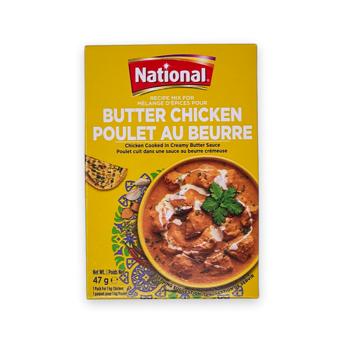 National Butter Chicken Seasoning Mix 47gm - Spices | indian grocery store in Quebec City